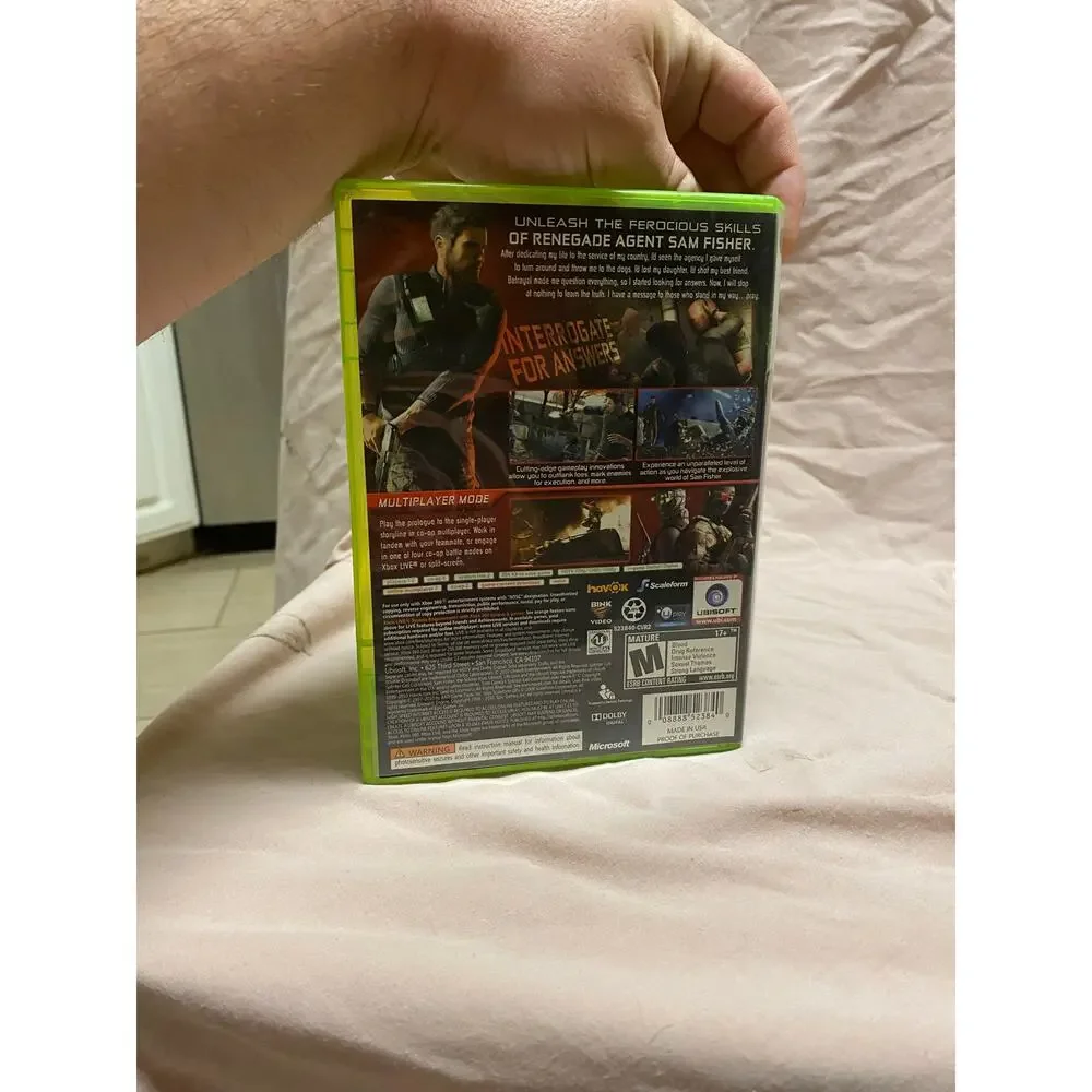 Tom Clancy's Splinter Cell Conviction - Microsoft Xbox 360